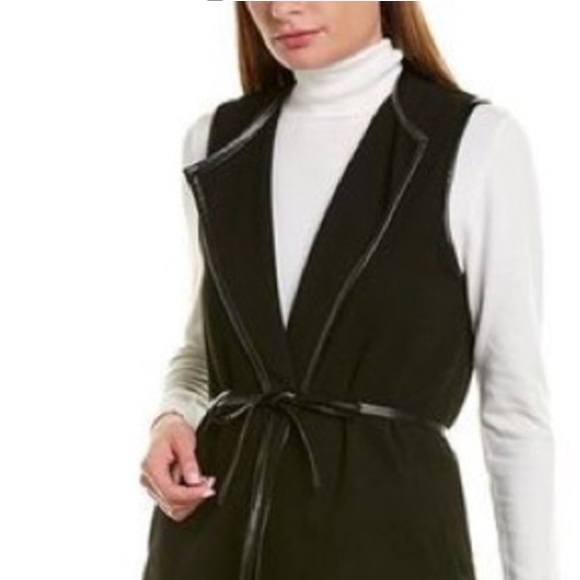 J Mclaughin medium merino wool midi beige vest - Picture 6 of 6